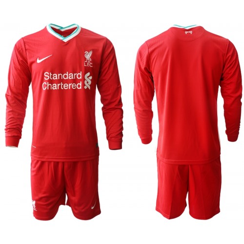 Liverpool Dres Dječji Domaći 2020/21 Dugim Rukavima Liverpool Dres Dječji Domaći 2020/21 Dugim Rukavima